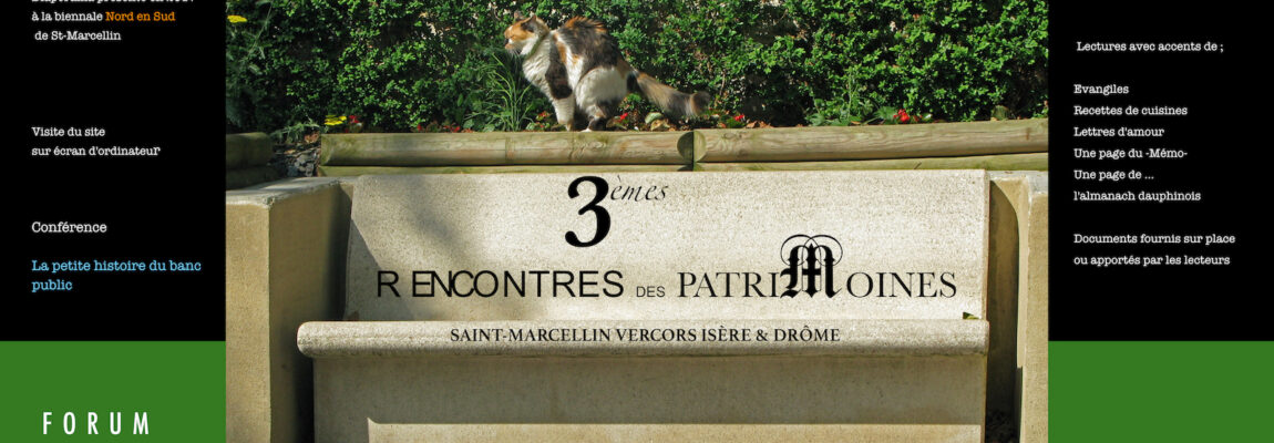 Le B.I.B aux 3èmes rencontres des patrimoines