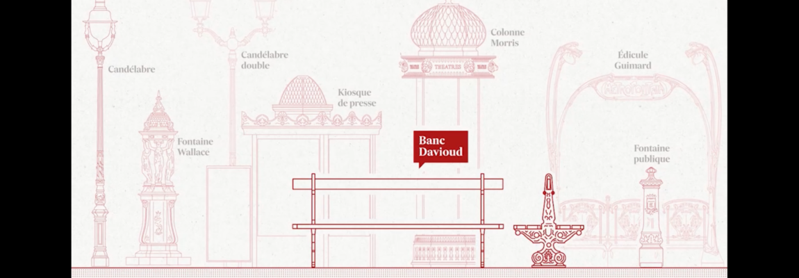 VIDEO – Ce que la carte des bancs publics révèle de Paris