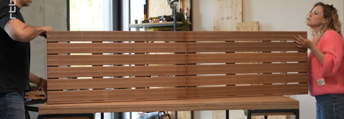 DIY : fabriquer un banc d&rsquo;extérieur en Bankirai